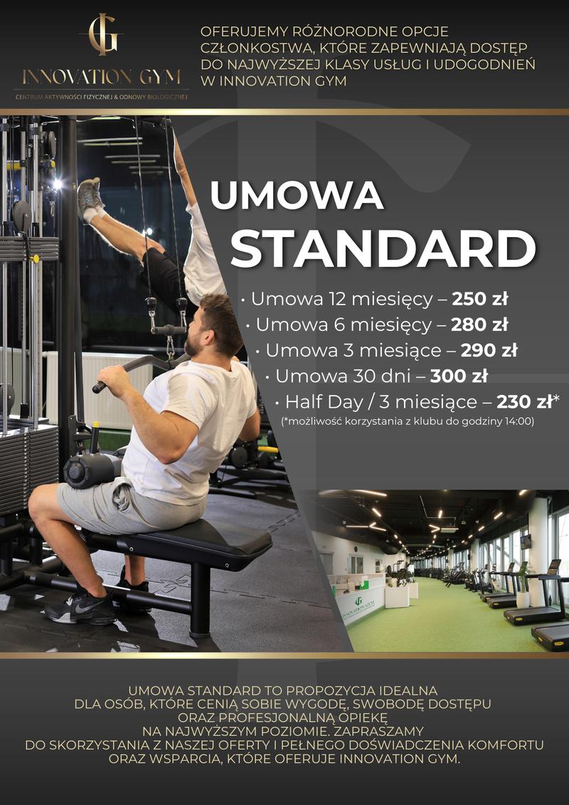 Umowa z klubem fitness