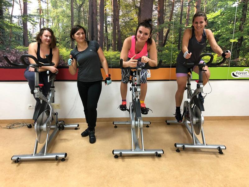 Spinning a jazda na rowerze