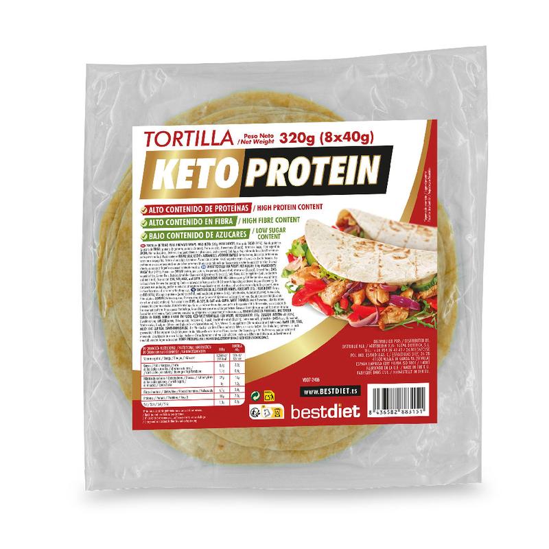 Niskowęglowodanowe tortille