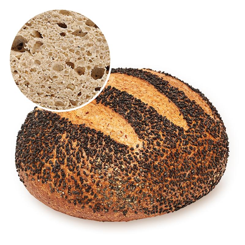 Porównanie chleba pszennego razowego i bezglutenowego